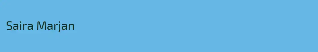Saira Marjan